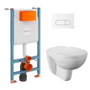 Комплект Vitra Normus L-box:инсталляция+унитаз+сиденье+клавиша 9773B003-7207 preview