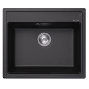 Мойка кухонная Abber Quarz 60х51 AQ2902B черный preview