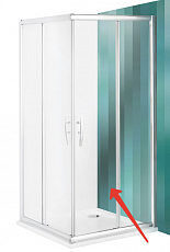 Душевая дверь Roth Proxima line 90см PXS2P/900 529-9000000-00-02 preview