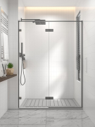 Душевая дверь Veconi Premium Alassio 140см AL-140-00-GR-C4 preview