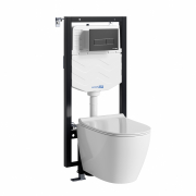 Комплект WasserKRAFT Vils инсталляция + унитаз 56TLT.010.ME.MB03.H002  preview