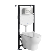 Комплект WasserKRAFT Aller инсталляция + унитаз 10TLT.010.ME.BN02.H001  preview