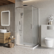 Душевой уголок Belbagno LUCE-AH-2-120/90-C-Cr preview