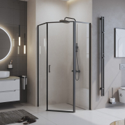 Душевой уголок Belbagno UNO-195-P-1-100-C-NERO preview