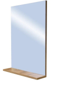 Зеркало Gradeonika Леда 55 с полочкой дуб вотан  preview