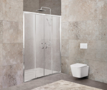 Душевая дверь Belbagno UNIQUE-BF-2-150/180-P-Cr  preview