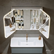 Зеркало-шкаф Alavann Cosmetic Light 100 preview