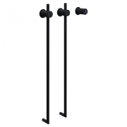 Полотенцесушитель электрический Abber Charme AH4002MB черный матовый preview