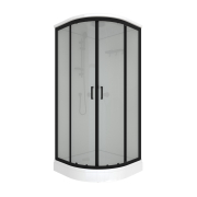 Душевая кабина Тритон Прайм-Блэк-Вельвет М3 90х90А  preview
