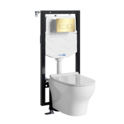 Комплект WasserKRAFT Vils инсталляция + унитаз 56TLT.010.ME.PG03.H001  preview