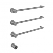 Полотенцесушитель электрический Abber Charme AH4003BST сталь брашированная preview