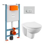 Комплект Vitra S10L-box:инсталляция+унитаз+сиденье+клавиша 9842B003-7206 preview