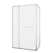 Душевой уголок Black&White Stellar Wind 120х90 S1180-1290N Brushed Nickel  preview