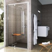 Душевая дверь Ravak Pivot PDOP2-110 блестящий + транспарент 03GD0C00Z1 preview