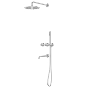 Душевая система Abber Wasser Kreis 316 AF8150BST     preview