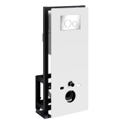 Система инсталляции для унитазов WasserKRAFT Glan 66TLT.010.ME.WH.CH02  preview