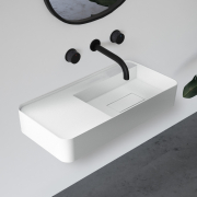 Раковина подвесная Abber Stein AS2627-1.2 белая матовая preview