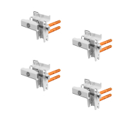Комплект настенных кронштейнов Royal Thermo Insignia Design Fix белый х 4 preview