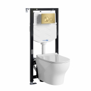 Комплект WasserKRAFT Aller инсталляция + унитаз 10TLT.010.ME.MG02.H001  preview