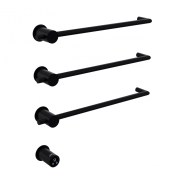 Полотенцесушитель электрический Abber Charme AH4003MB черный матовый preview