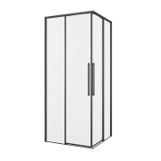 Душевой уголок Black&White Stellar Wind 90х90 S1220-9090GM Brushed Gunmetal preview