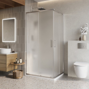 Душевой уголок Belbagno LUCE-AH-2-100/80-P-Cr  preview