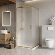 Душевой уголок Belbagno LUCE-A-2-90-P-ORO  preview