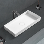 Раковина накладная Abber Stein AS2622 белая матовая preview