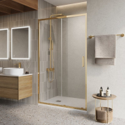 Душевая дверь Belbagno LUCE-BF-1-100-C-ORO  preview