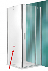Душевая стенка Roth Tower line 90см TB/900 725-9000000-01-02 preview
