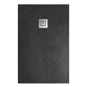 Поддон из искусственного мрамора Belbagno TRAY-MR-UNO-AH-120/90-35-NERO-CR    preview