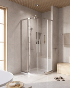 Раздвижной душевой уголок Cezares RELAX-304-R-2-90-C-CR  preview