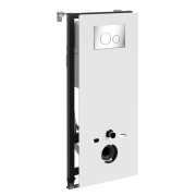 Система инсталляции для унитазов WasserKRAFT Abens 20TLT.010.ME.WH.CH02  preview