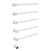 Полотенцесушитель электрический Abber Charme AH4005MW белый матовый preview