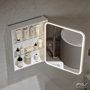 Зеркало-шкаф Alavann Cosmetic Light 70 preview