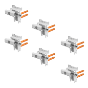 Комплект настенных кронштейнов Royal Thermo Insignia Design Fix белый х 6 preview