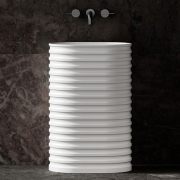 Раковина отдельностоящая Abber Stein AS2550-H белая матовая preview