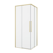 Душевой уголок Black&White Stellar Wind 90х90 S1220-9090G Brushed Gold preview