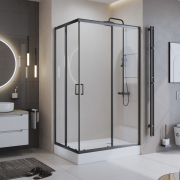 Душевой уголок Belbagno UNO-195-AH-2-120/100-C-NERO preview