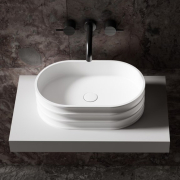 Раковина накладная Abber Stein AS2650 белая матовая preview