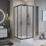 Душевой уголок Belbagno UNO-195-A-2-90-C-NERO preview
