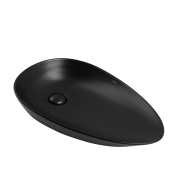 Раковина накладная Abber Bequem AC2117MB черная матовая preview