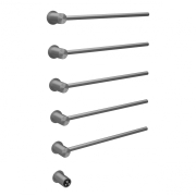 Полотенцесушитель электрический Abber Charme AH4005BST сталь брашированная preview