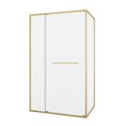 Душевой уголок Black&White Stellar Wind 120х90 S1180-1290G Brushed Gold  preview