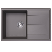 Мойка кухонная Abber Quarz 78х51 AQ2904G серый preview