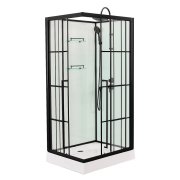 Душевая кабина Loranto 100х100 CS-3008TM/W-100R  preview