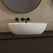 Раковина накладная Abber Stein AS2636 белая матовая preview