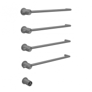 Полотенцесушитель электрический Abber Charme AH4004BST сталь брашированная preview