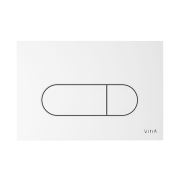 Кнопка для системы инсталляции Vitra Root Round белая 740-2200 preview