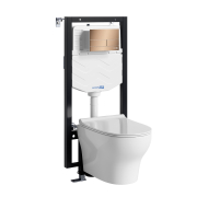 Комплект WasserKRAFT Vils инсталляция + унитаз 56TLT.010.ME.RG04.H001  preview